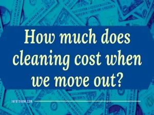 Read more about the article How Much Does Cleaning Cost When We Move Out?