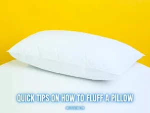 Read more about the article 3 Quick Tips on How to Fluff a Pillow