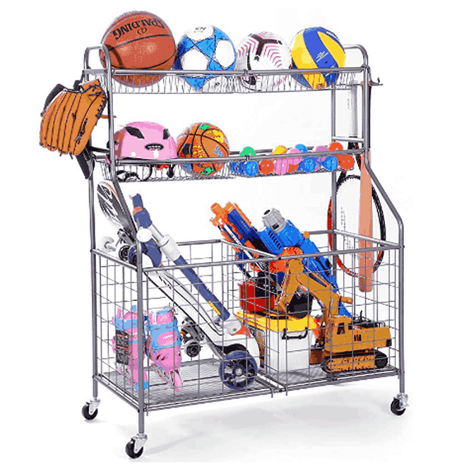11 Best Toy Organizer That Keeps Your Inside Home Design WEYIMILA Ball Garage with Baskets