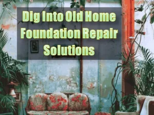 Read more about the article Dig Into Old Home Foundation Repair Solutions