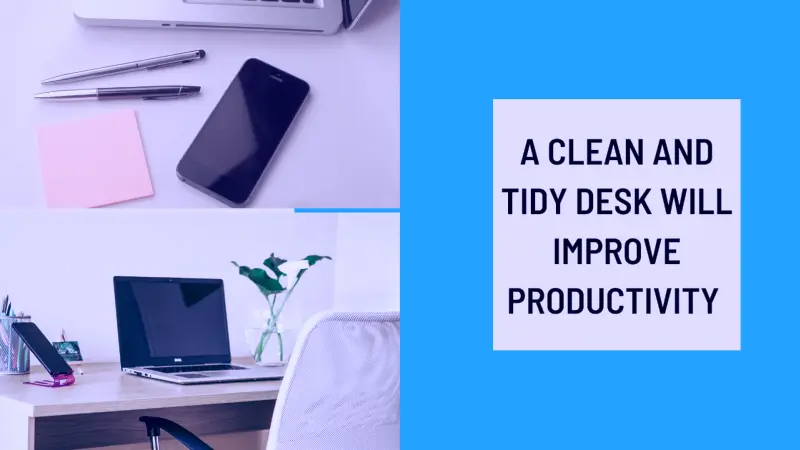 How to Keep Your Desk Clean 4 Tips and Tricks