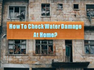 Read more about the article How To Check Water Damage At Home?