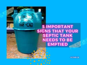 Read more about the article 5 Important Signs Septic Tank Needs To Be Emptied